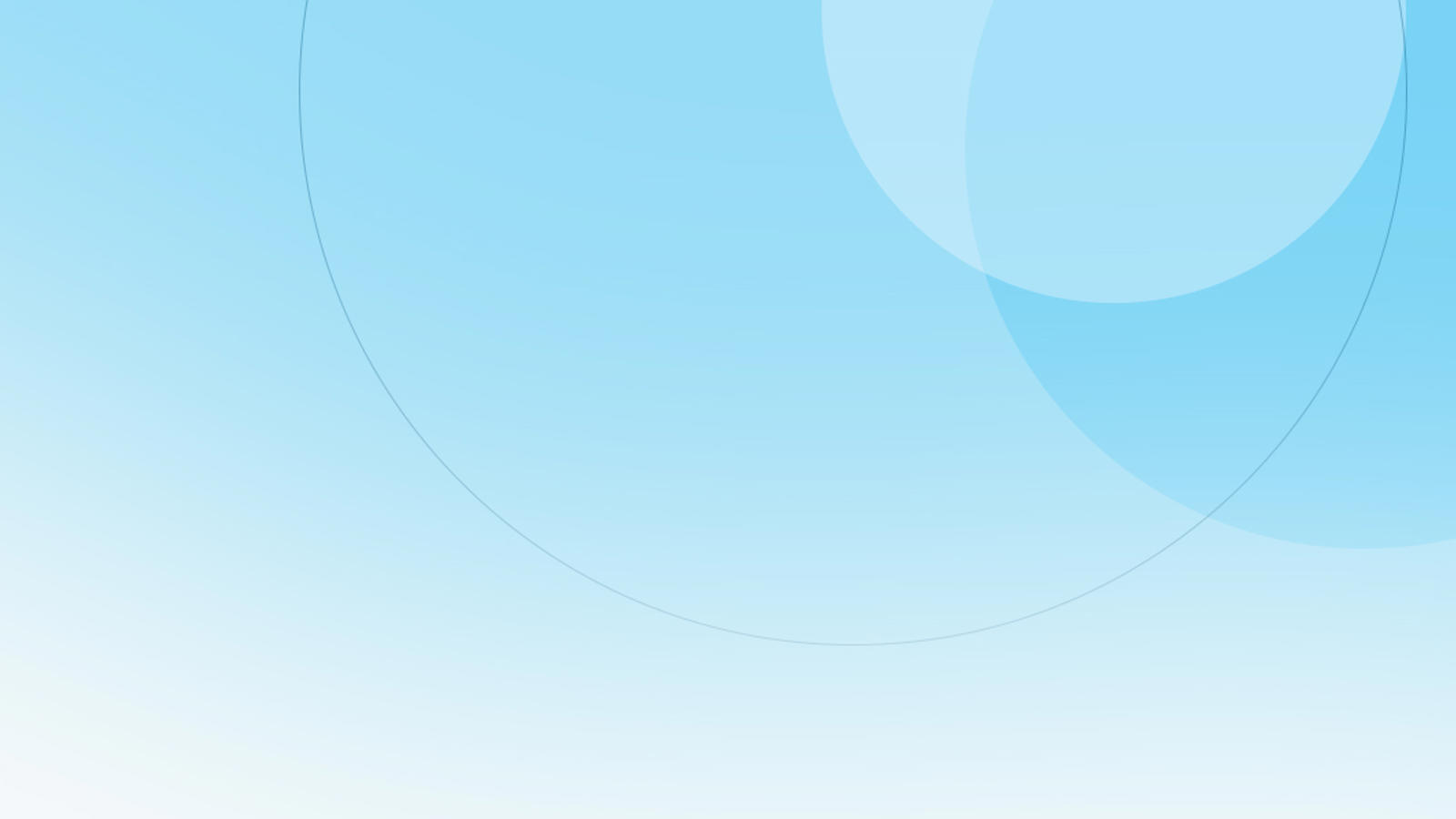 a blue sky with a white background