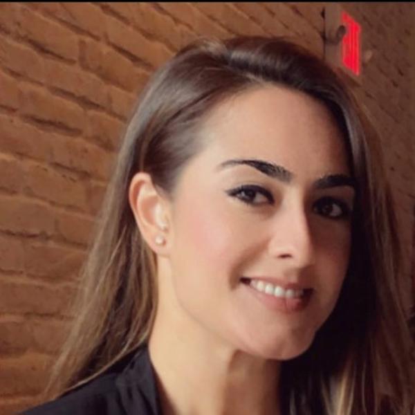 a person smiling for a selfie