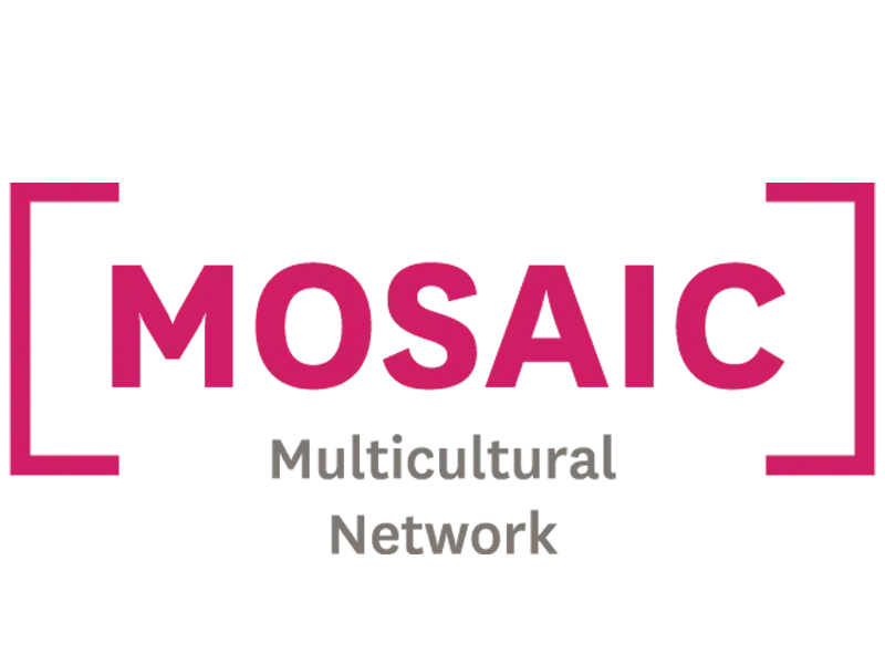 a black background with pink text