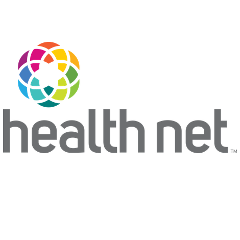 a logo with a colorful circle