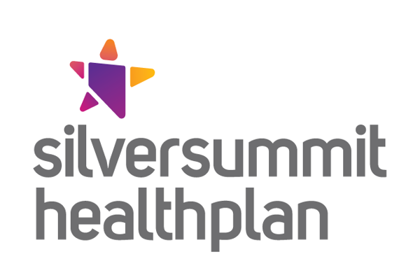 a logo with a star and text